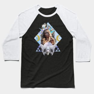 Abstract geometric natural design Baseball T-Shirt